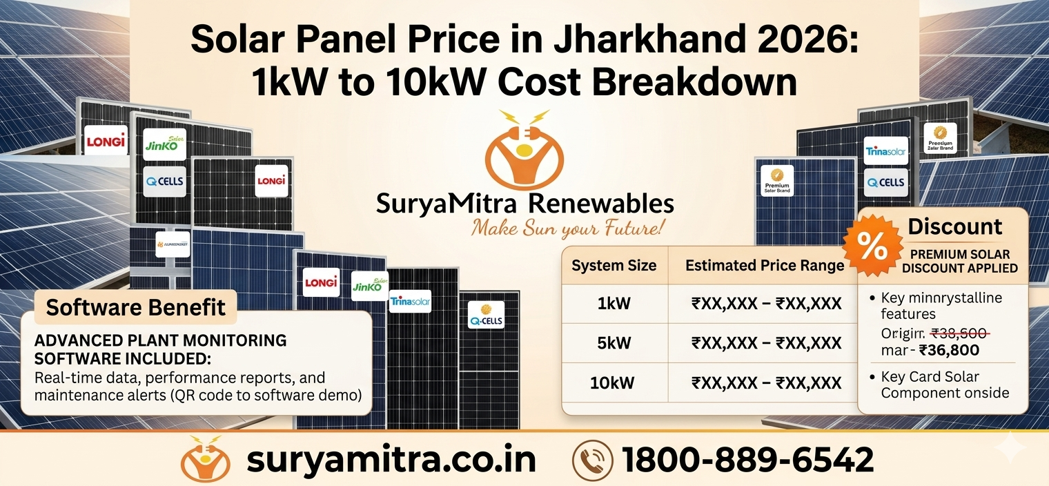 Solar Panel Price in Jharkhand 2026